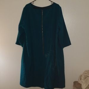 Teal dress